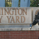Police officer responds to the Washington Navy Yard mass shooting (Mark Wilson/Getty Images)